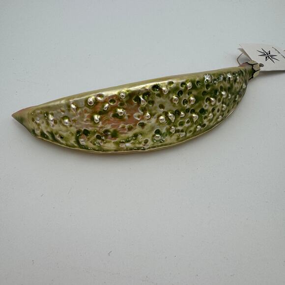 Christopher Radko 1991 Vintage glass 'Melon Slice' Watermelon Ornament Poland - Picture 8 of 11